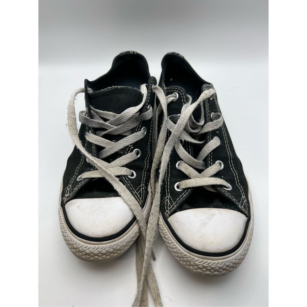 CONVERSE All Star Low Top‎ Black Youth Size 4 Shoes